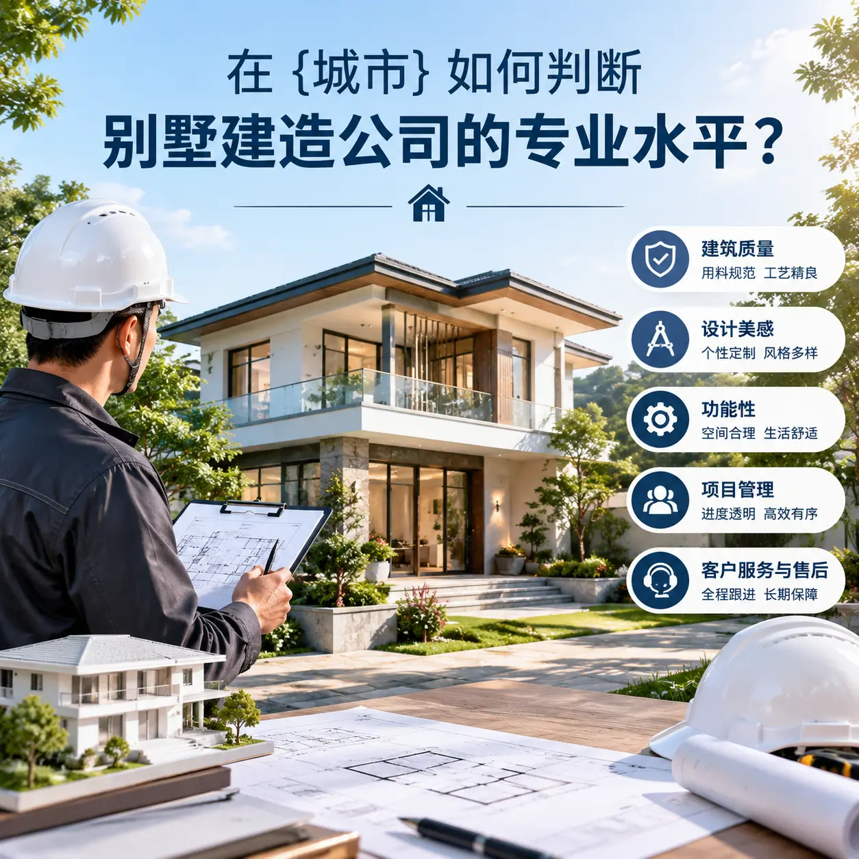 在 钟山 如何判断别墅建造公司的专业水平?