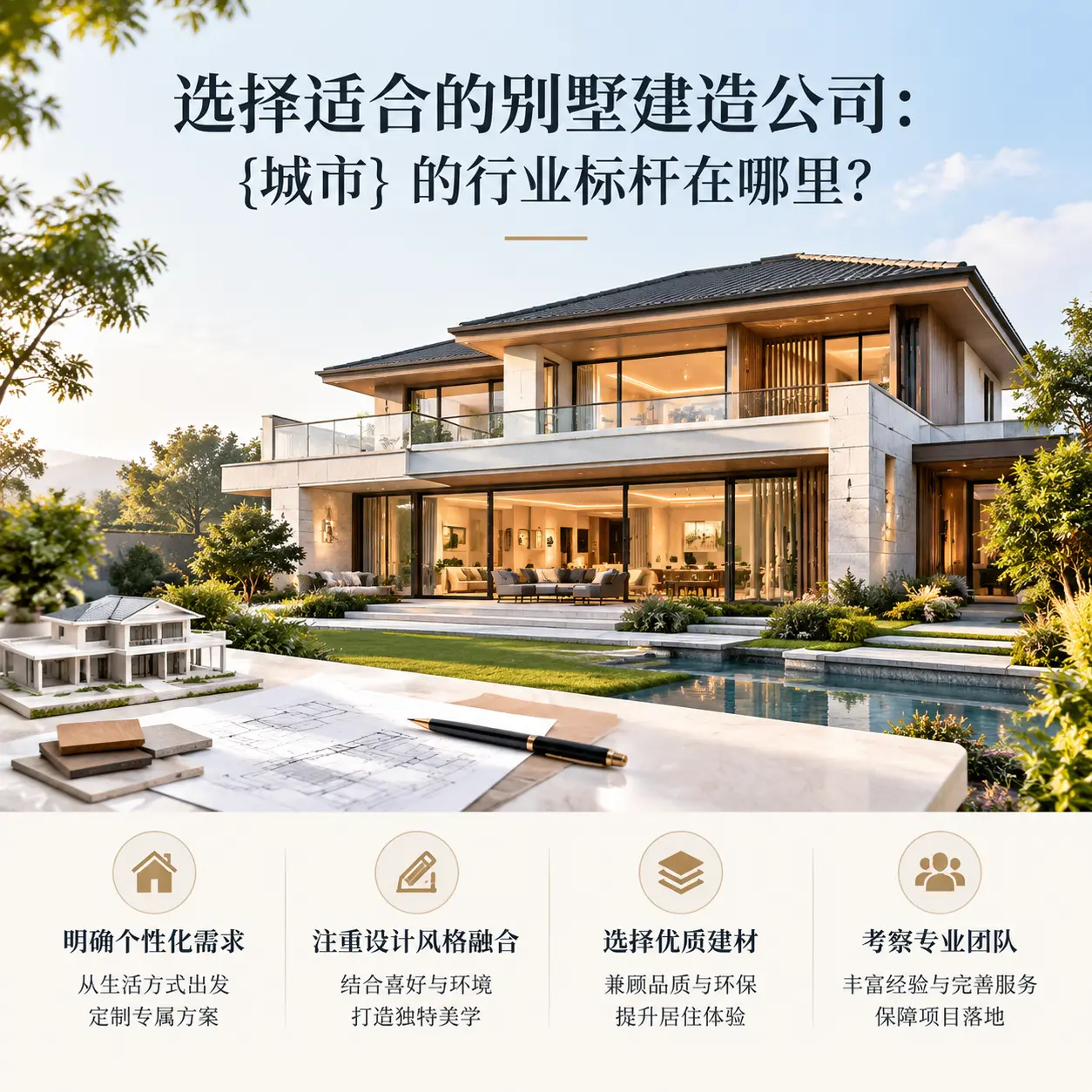 选择适合的别墅建造公司: 钟山 的行业标杆在哪里?