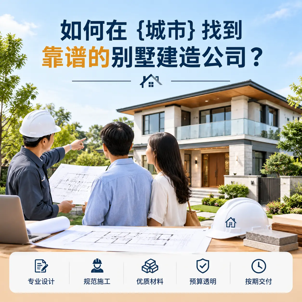 如何在 钟山 找到靠谱的别墅建造公司?