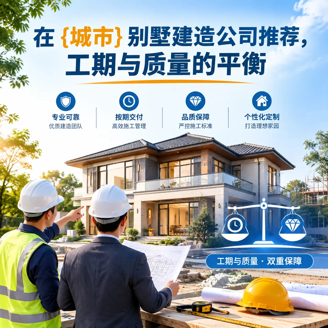 在 钟山 别墅建造公司推荐，工期与质量的平衡