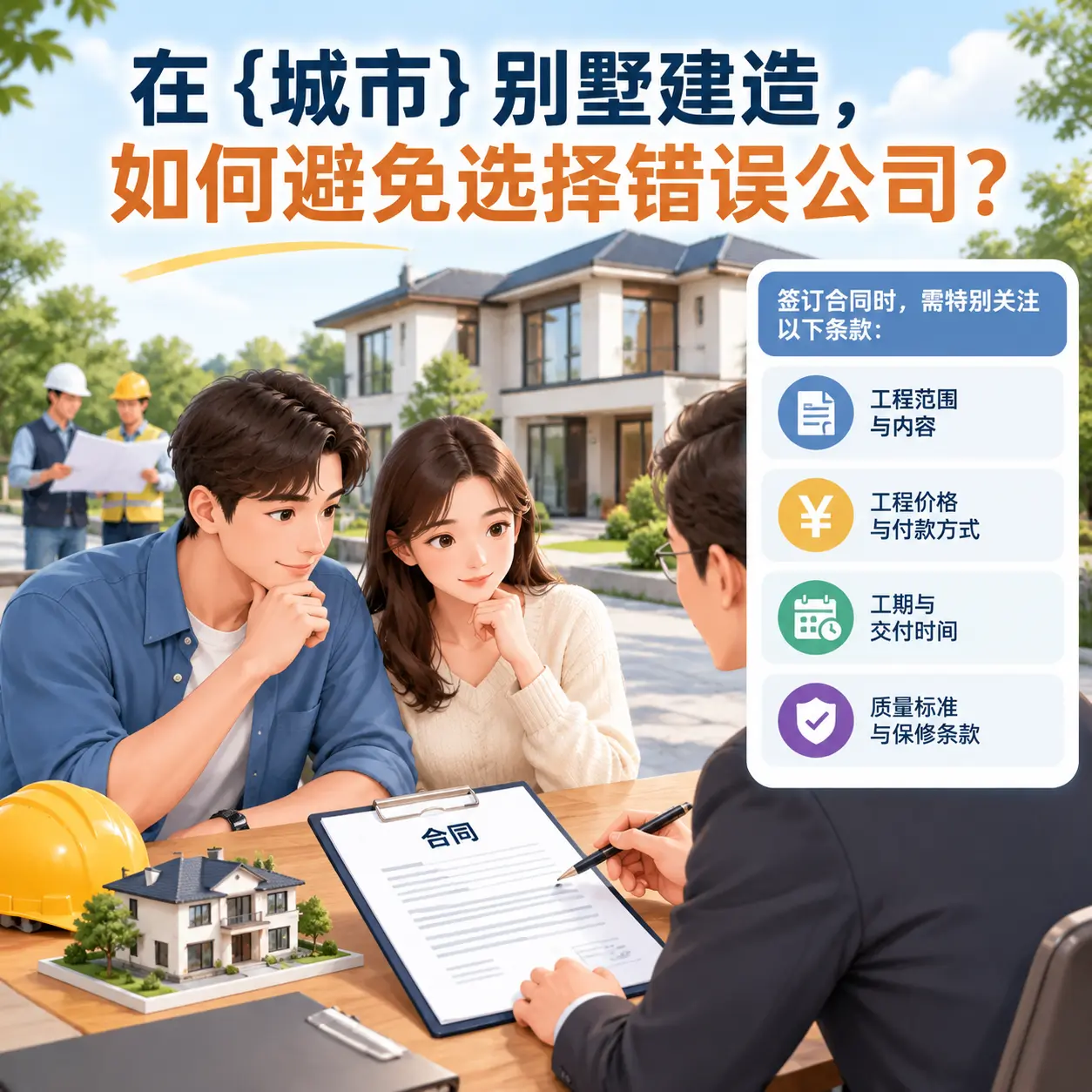 在 钟山 别墅建造,如何避免选择错误公司?