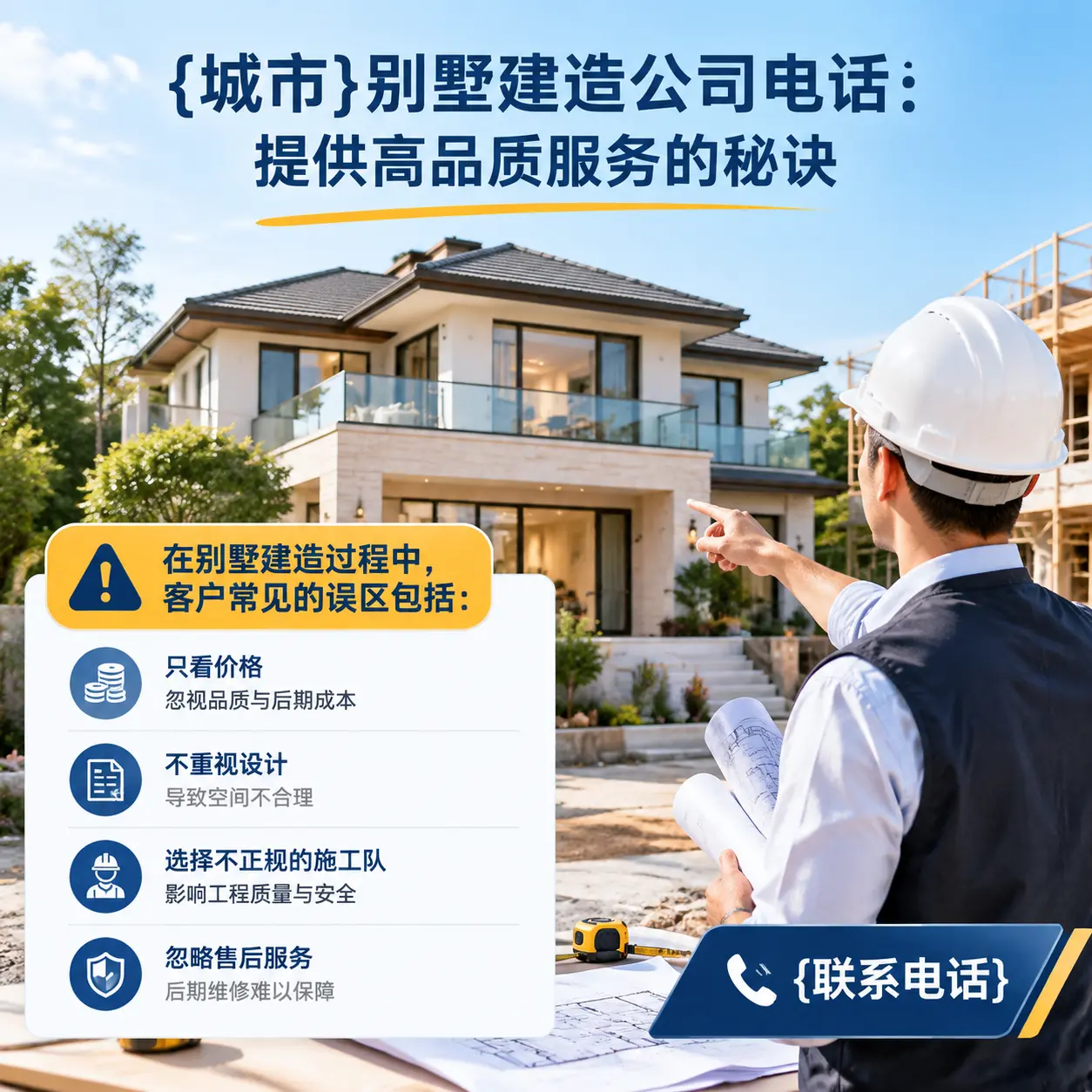 钟山别墅建造公司电话：提供高品质服务的秘诀