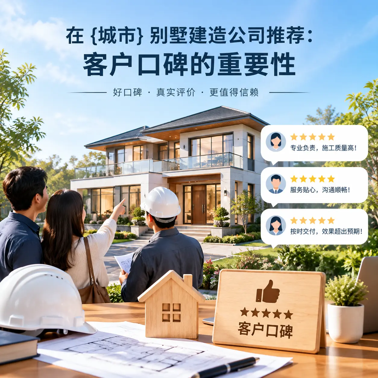 在 钟山 别墅建造公司推荐：客户口碑的重要性