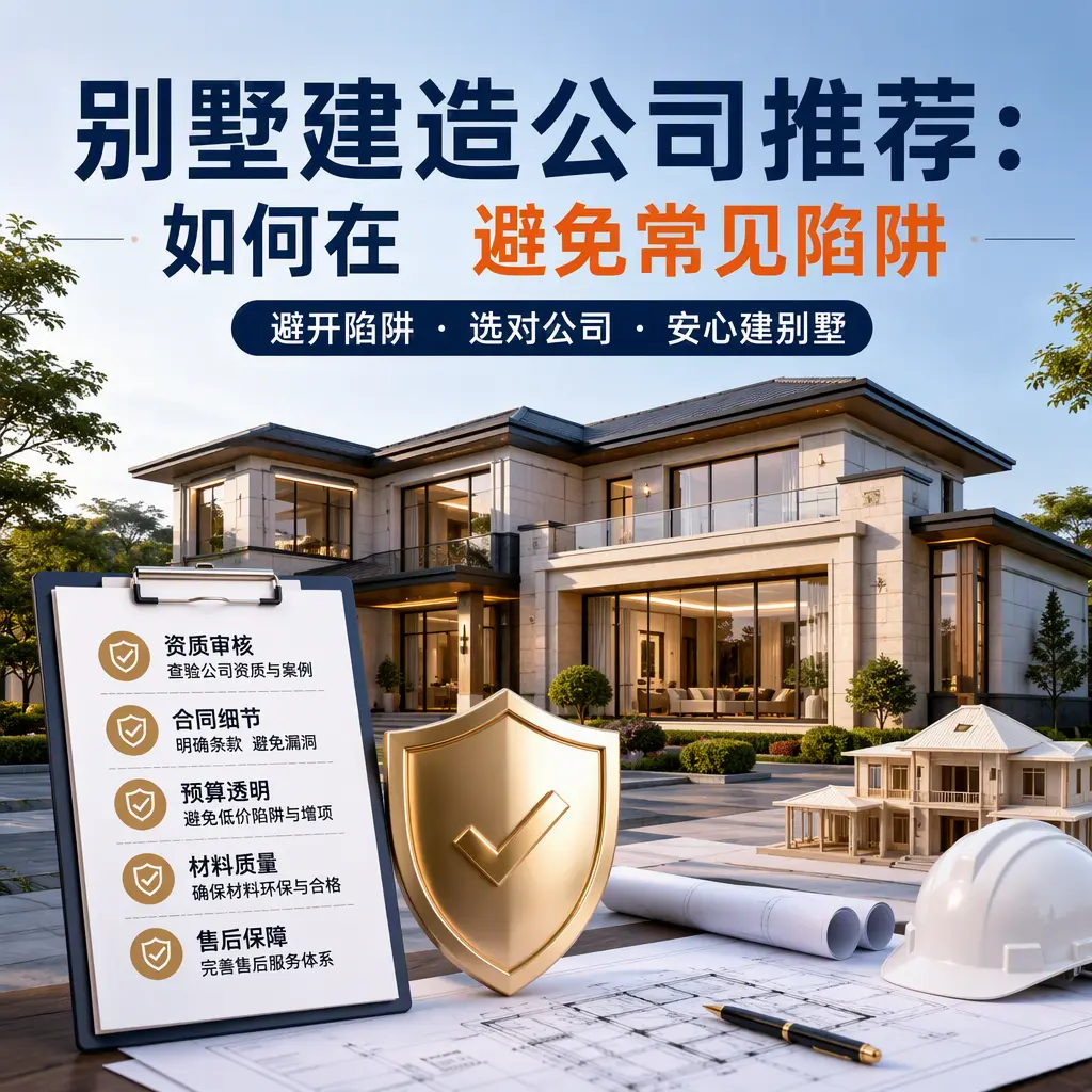 别墅建造公司推荐:如何在 钟山 避免常见陷阱