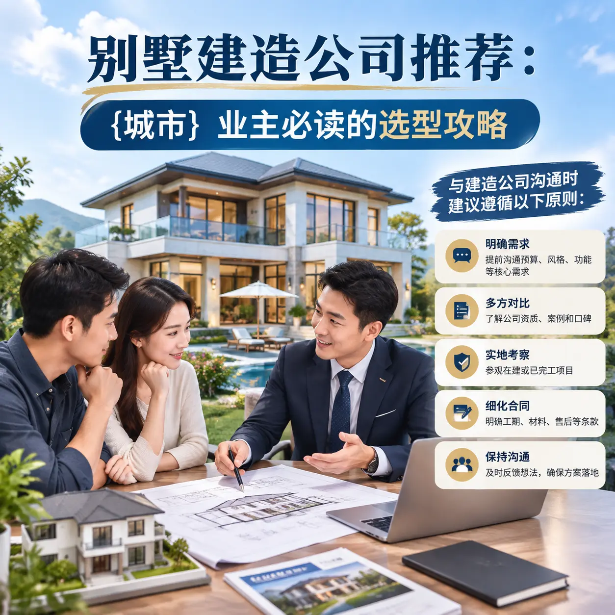 别墅建造公司推荐: 钟山 业主必读的选型攻略