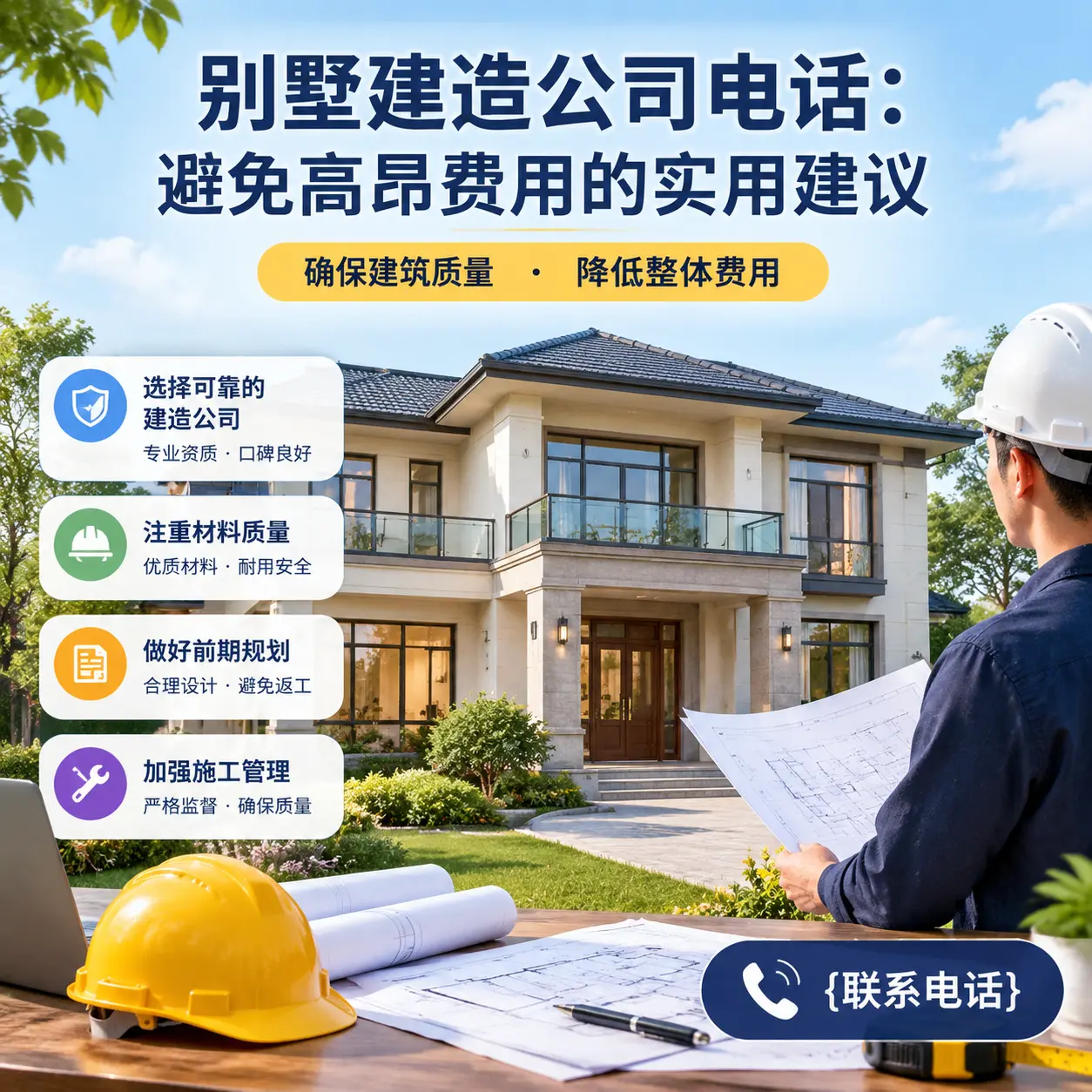 钟山别墅建造公司电话：避免高昂费用的实用建议