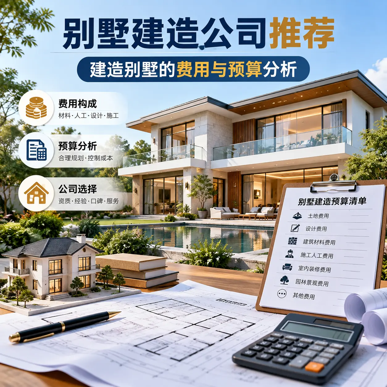 别墅建造公司推荐： 钟山 建造别墅的费用与预算分析