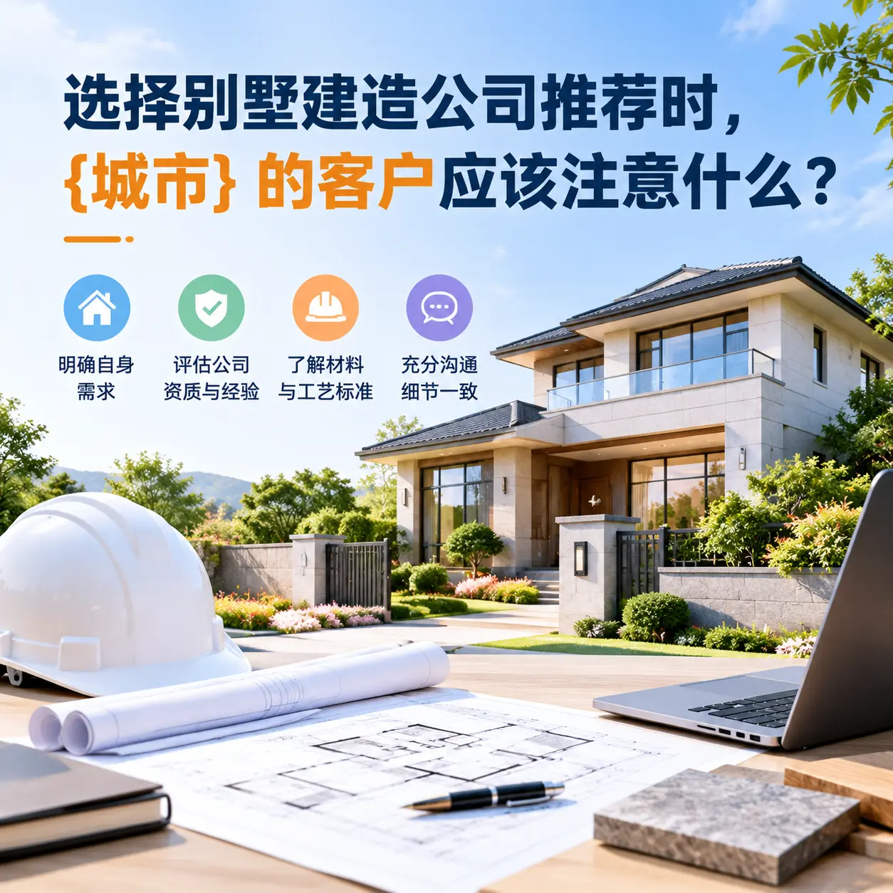 选择别墅建造公司推荐时,钟山 的客户应该注意什么?