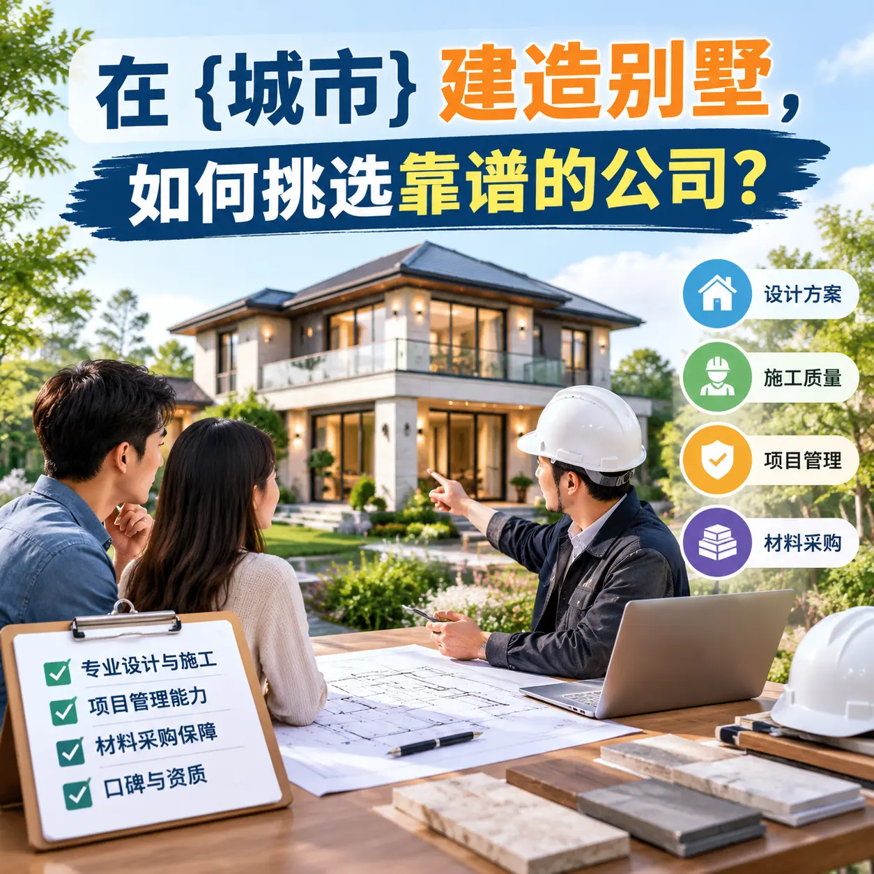 在 钟山 建造别墅,如何挑选靠谱的公司?