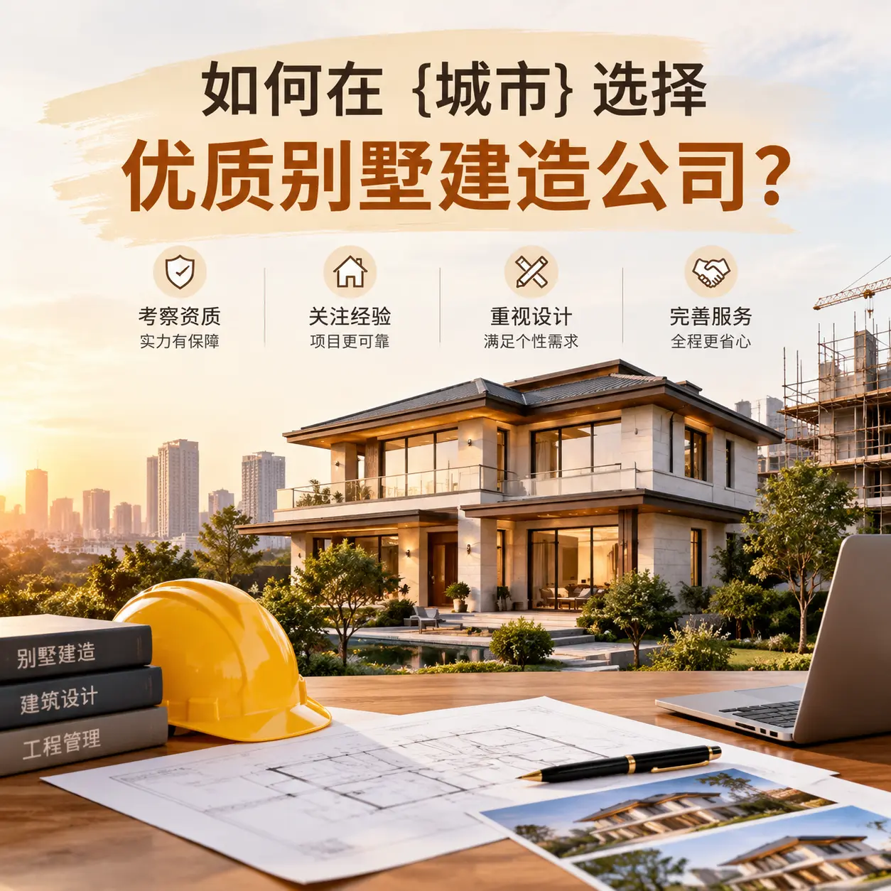 如何在 钟山 选择优质别墅建造公司?