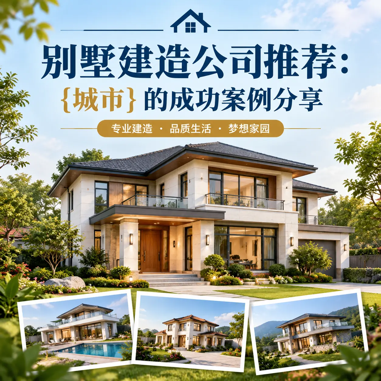 别墅建造公司推荐: 钟山 的成功案例分享