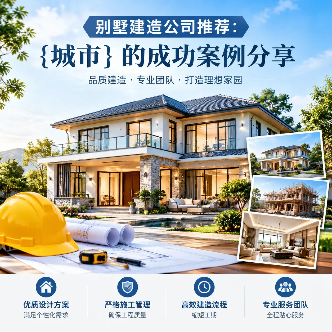 别墅建造公司推荐: 钟山 的成功案例分享
