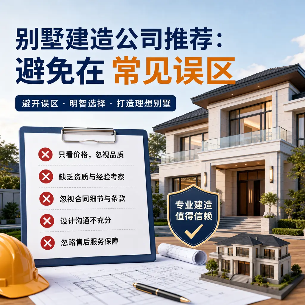 别墅建造公司推荐:避免在 钟山 的常见误区