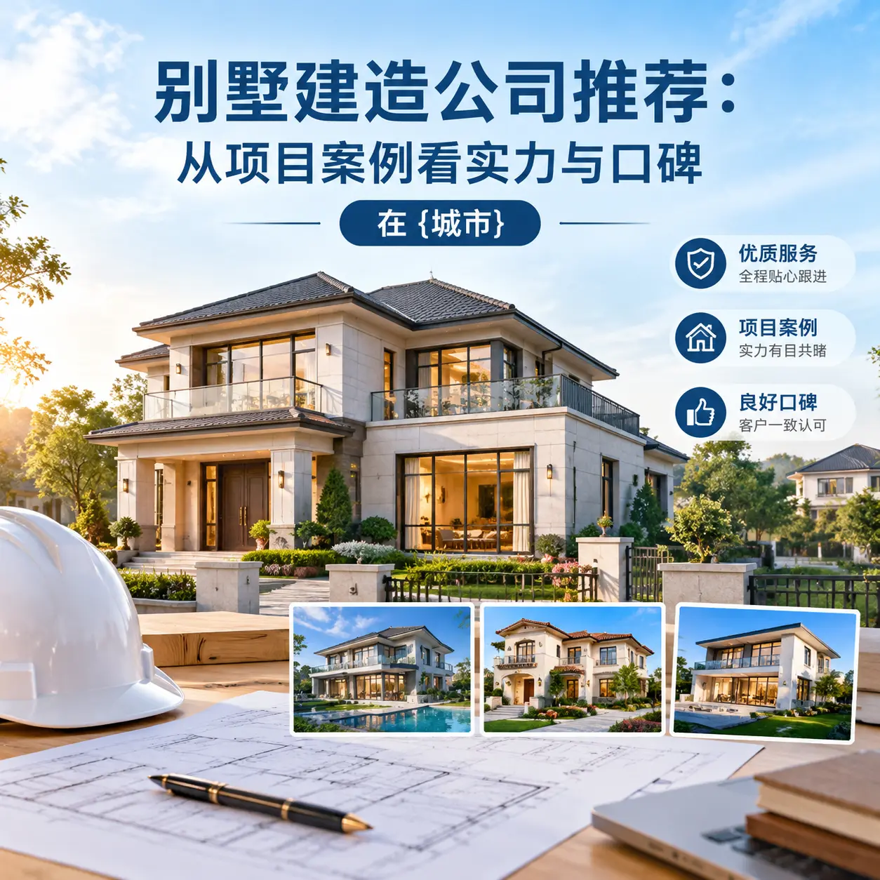 别墅建造公司推荐：从项目案例看实力与口碑在 钟山