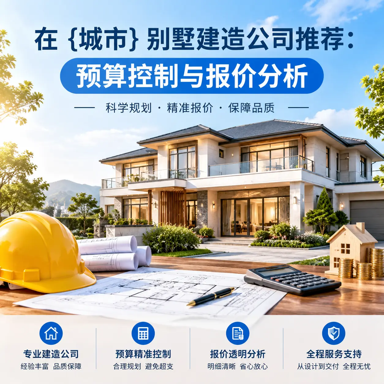 在 钟山 别墅建造公司推荐：预算控制与报价分析
