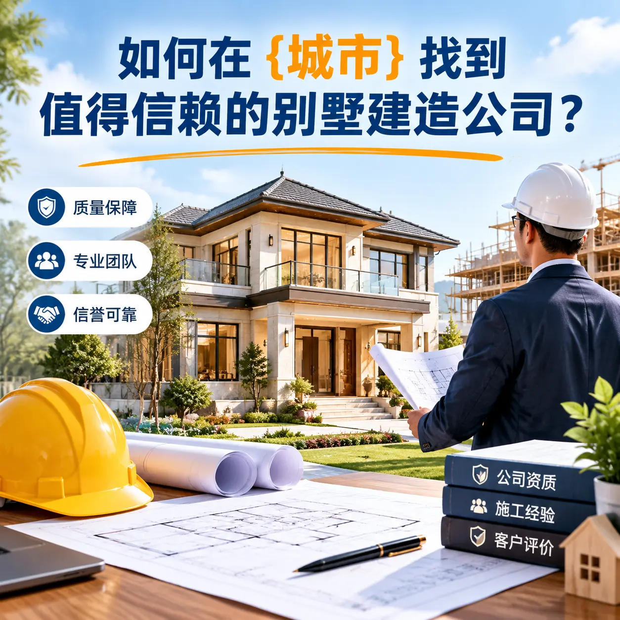 如何在 钟山 找到值得信赖的别墅建造公司？